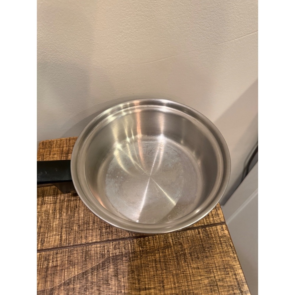 Vintage Maxam 1-1/2 Quart Sauce Pan Pot Stainless 18-8  3-ply Heavy Duty - Picture 3 of 7
